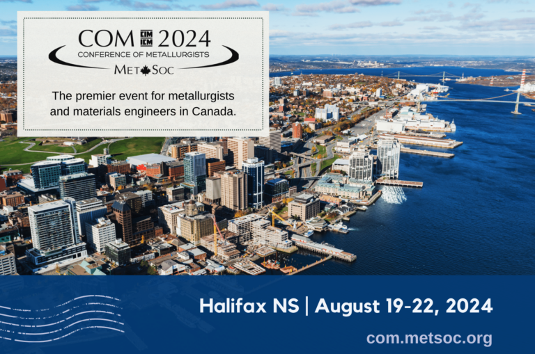 The 63rd Annual Conference of Metallurgists 2024) MetSoc